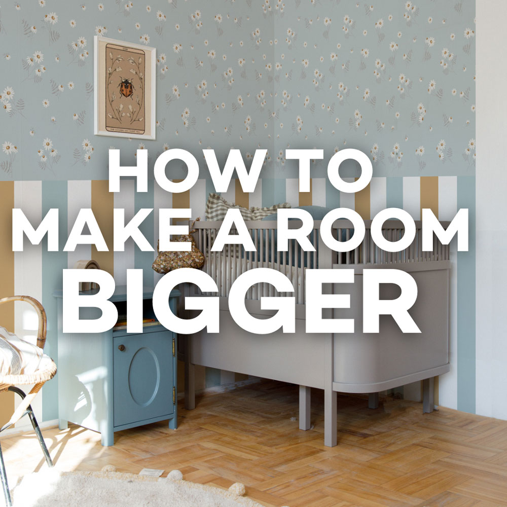 How to make a room bigger 6 tricks for small rooms wallstickers and wallpapers