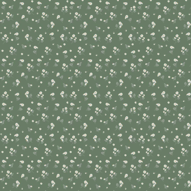 Camomilla Green Wallpaper