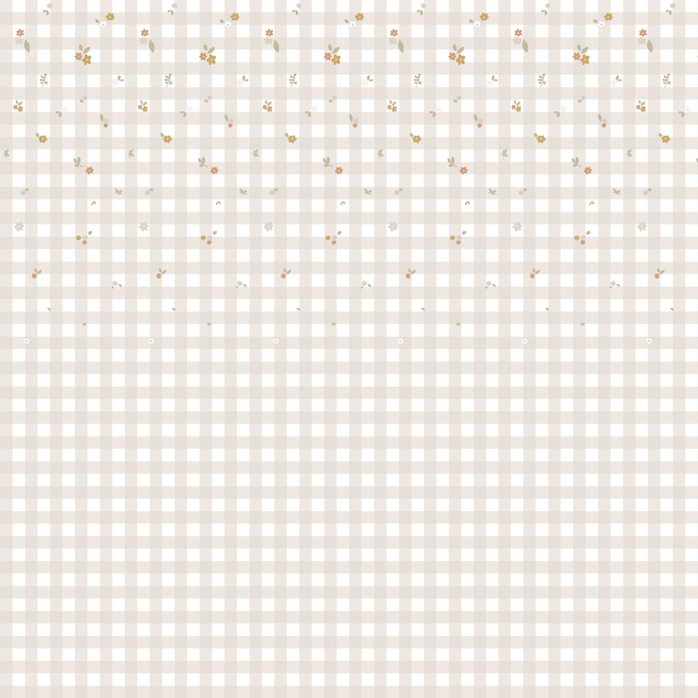 Boho Check Wallpaper