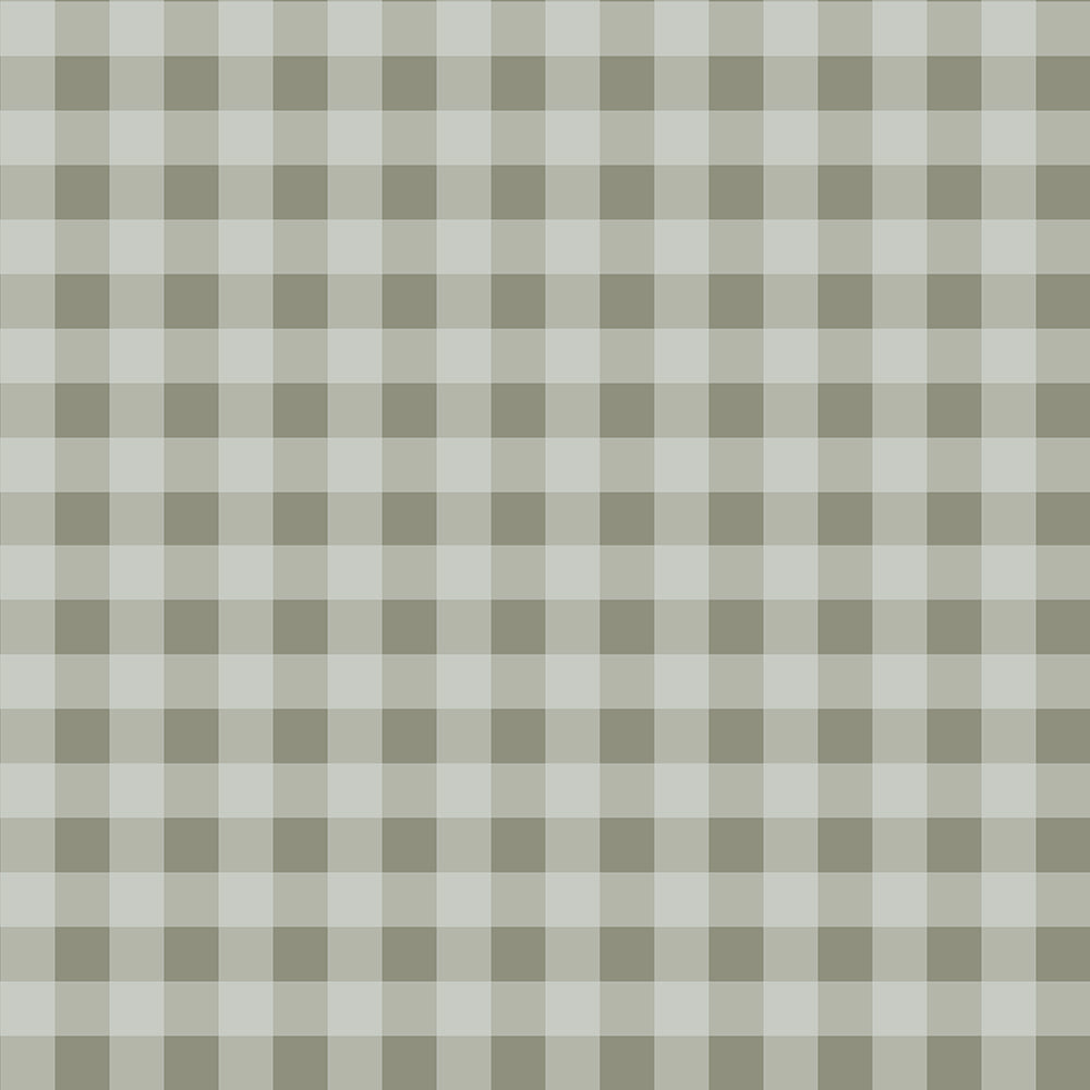 Check minimini blue dark green Wallpaper