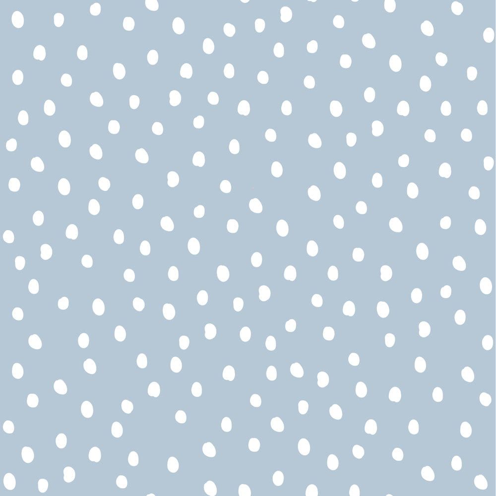 Simple irregular dots light blue Wallpaper