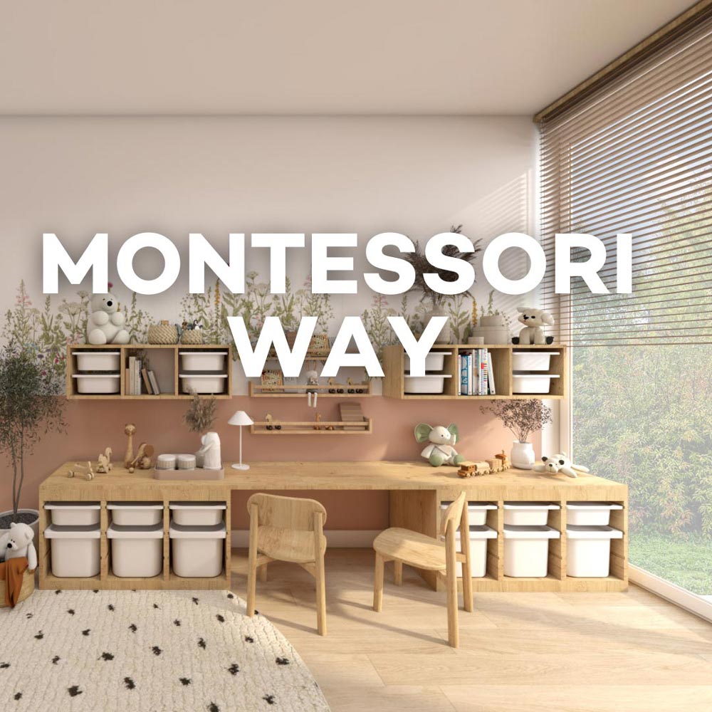 5 rules on how to decorate in Montessori style