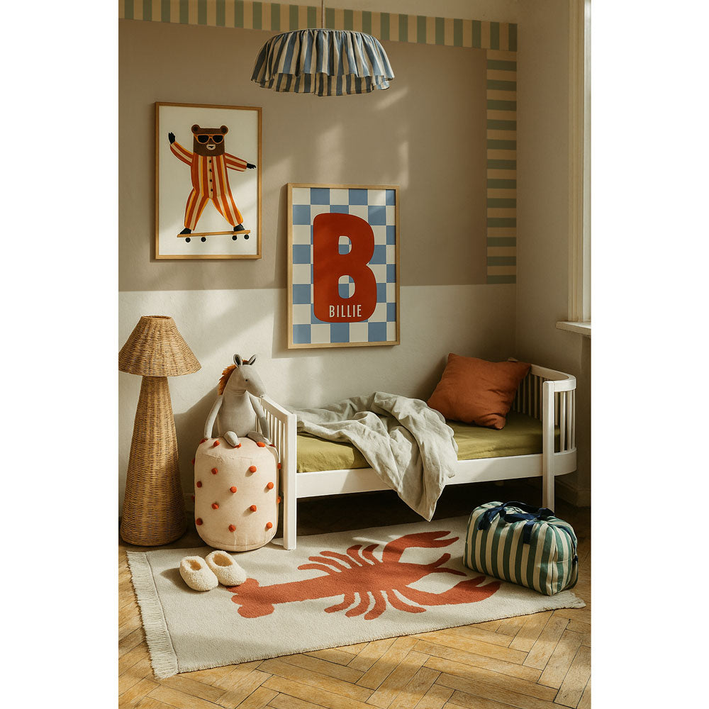 Border Nostalgia Beige Green