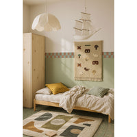 Border Slim Brown Green