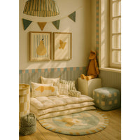 Border Slim Beige Blue
