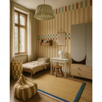Stripes nostalgia vintage colours Wallpaper