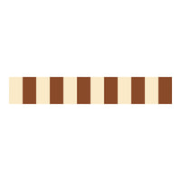 Border Slim Cream Brown