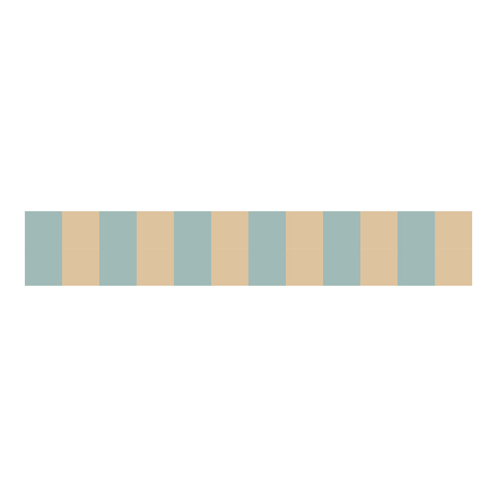 Border Slim Beige Blue
