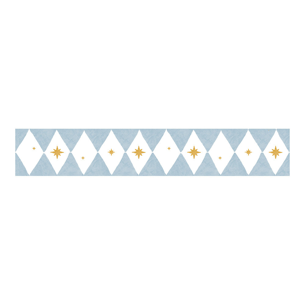 Border Diamonds with Stars