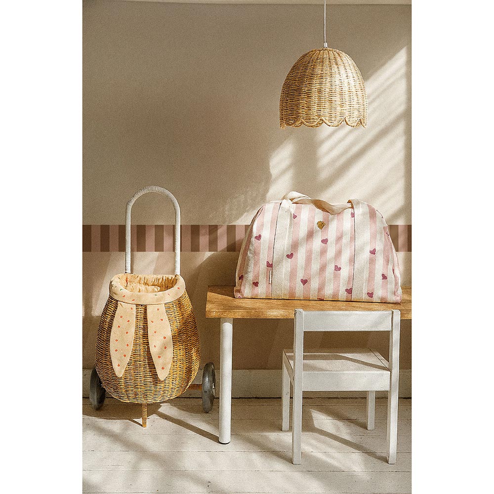 Border Nostalgia Pink Brown