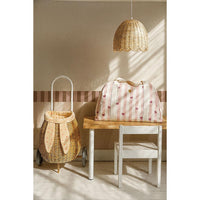 Border Nostalgia Pink Brown