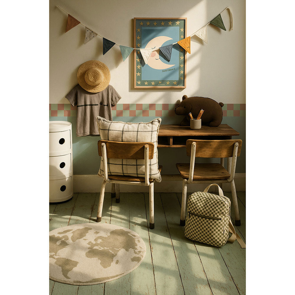 Border Slim Brown Green