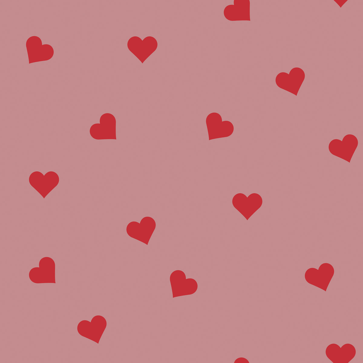 Hearts on pink Wallpaper