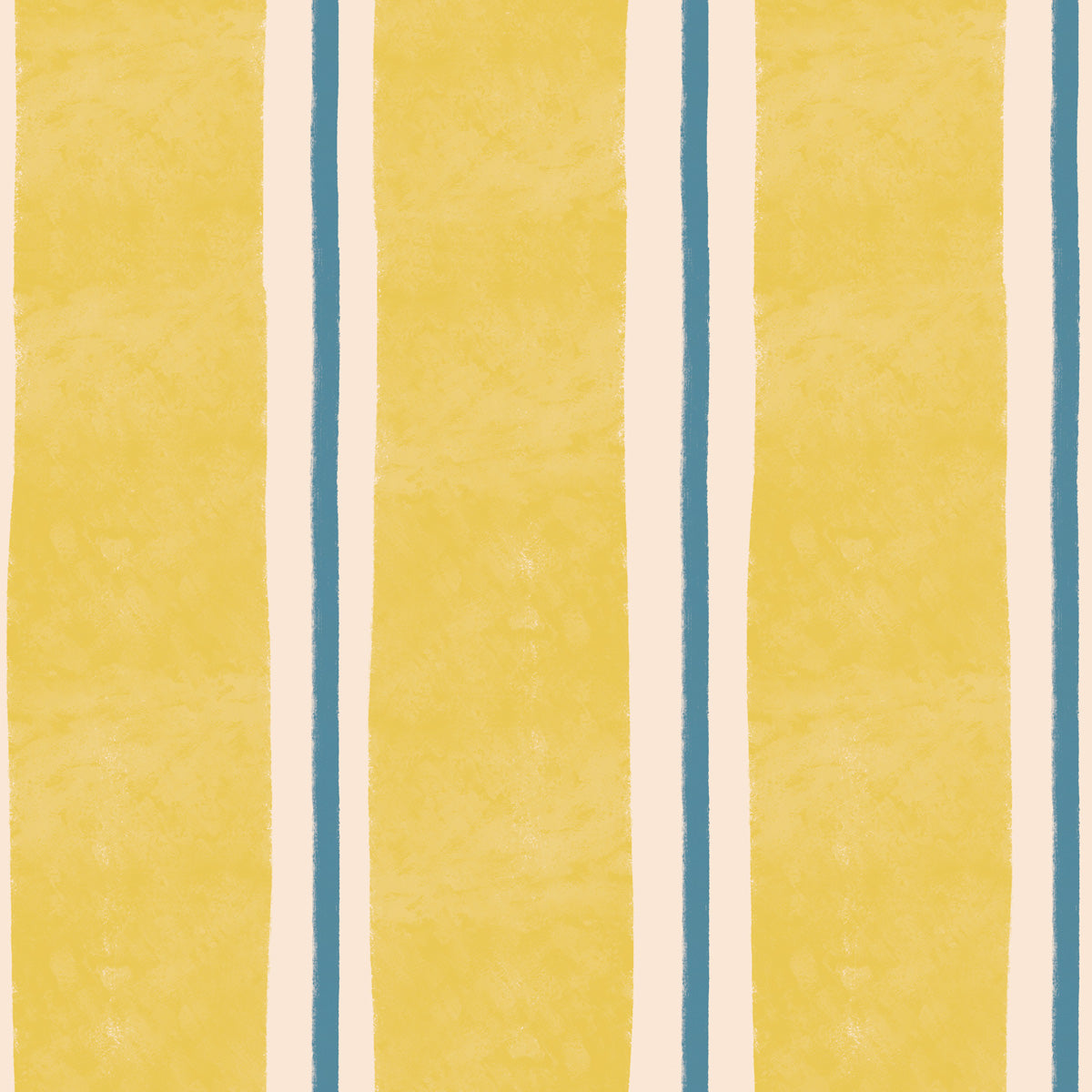 Stripes Draw Yellow Blue Wallpaper