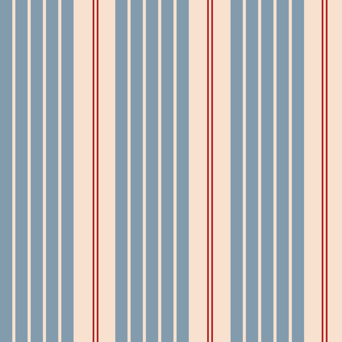 Stripes Classic Blue Wallpaper