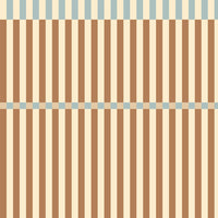 Stripes nostalgia brown blue vintage Wallpaper