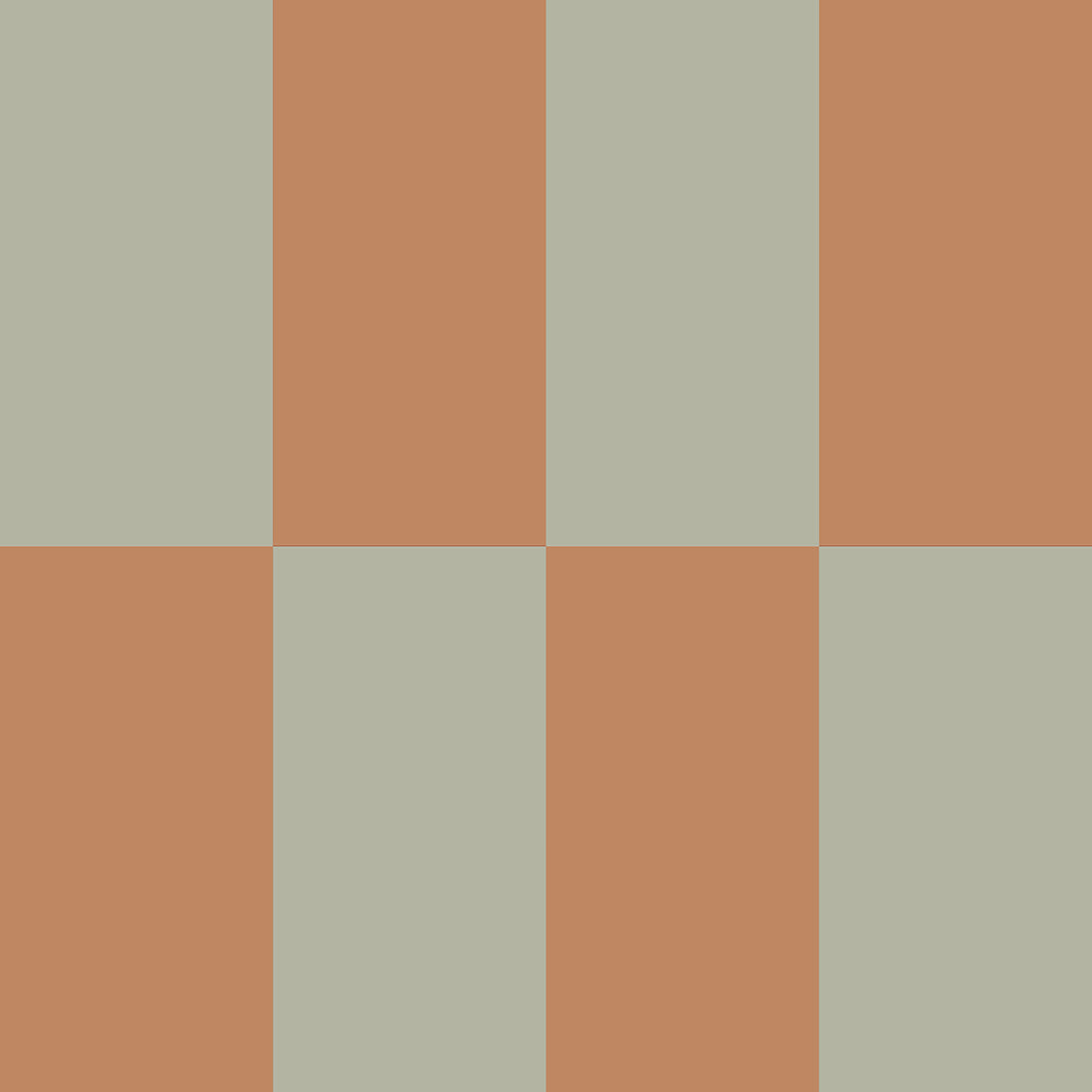 Stripes green brown Upside down Wallpaper