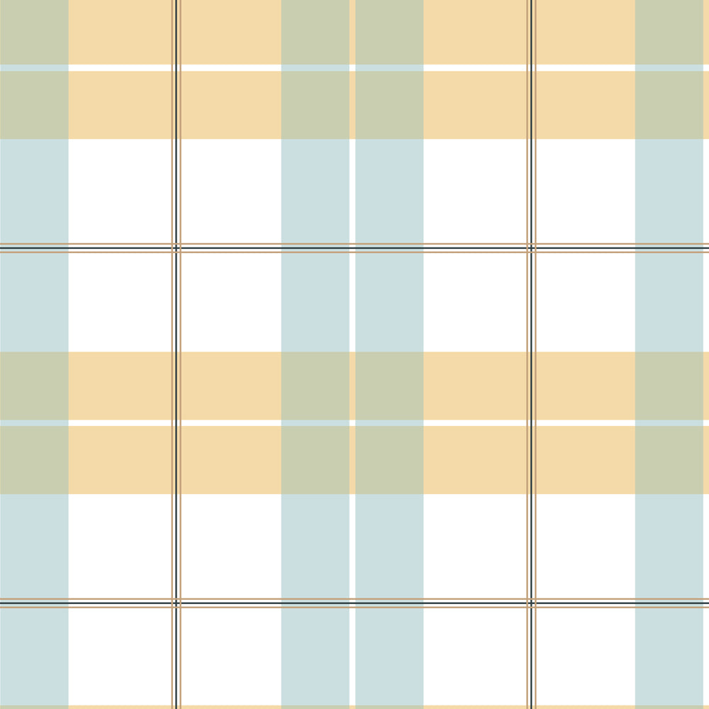 Check maxi yellow blue Wallpaper