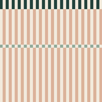 Stripes happy cherry pink and green Wallpaper