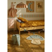 Border Wide Blue Yellow