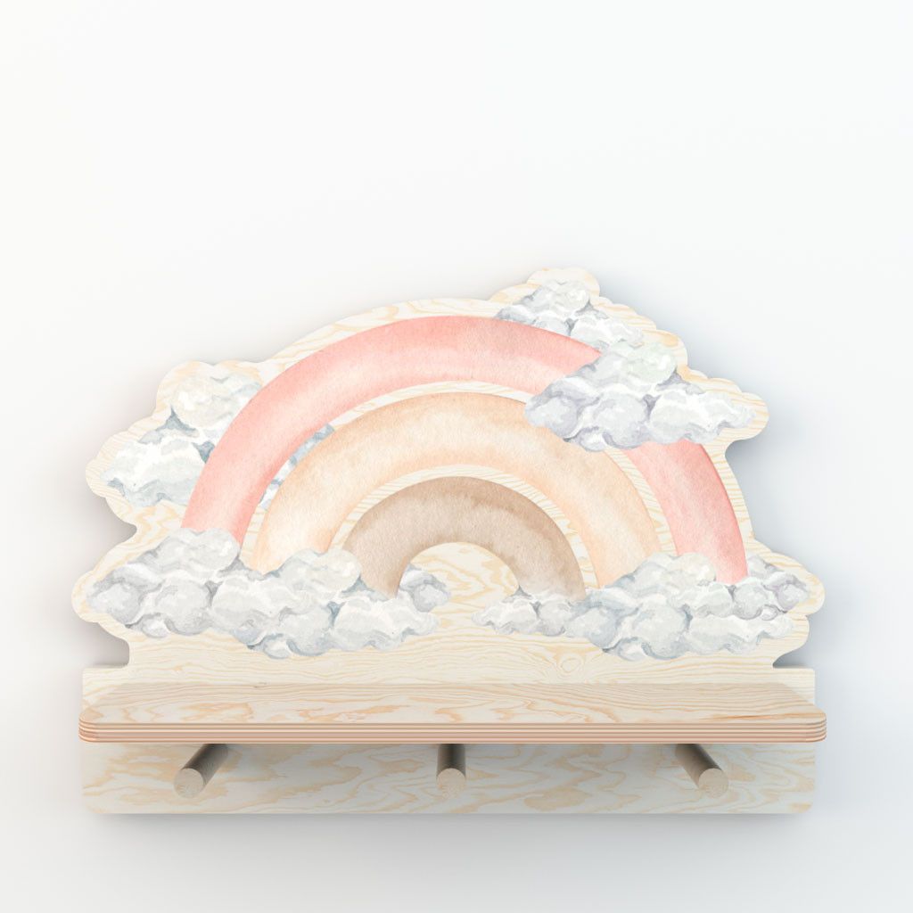 Mini Shelf Rainbow Pink