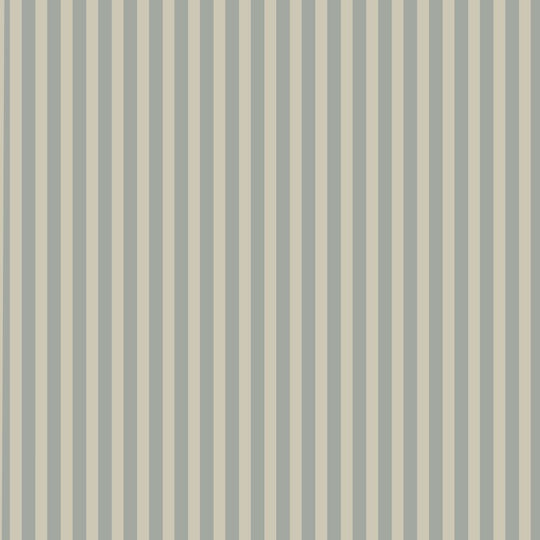 Simple Vintage Stripes Beige Blue Wallpaper