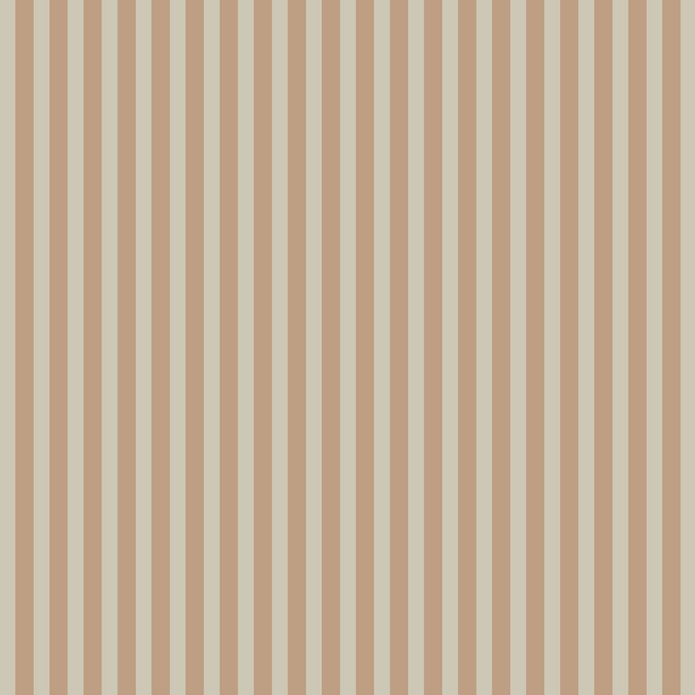 Simple Vintage Stripes Beige Brown Wallpaper