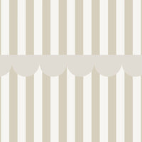 Simple Rustic Beige White Wallpaper Sample