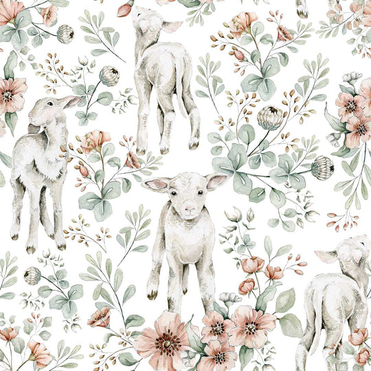 Little Lambs Wallpaper / Return to Innocence