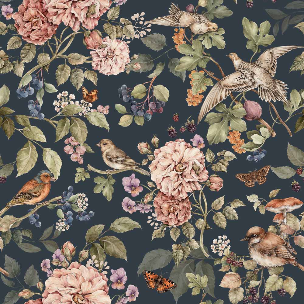 Secret Garden Dark Wallpaper Sample