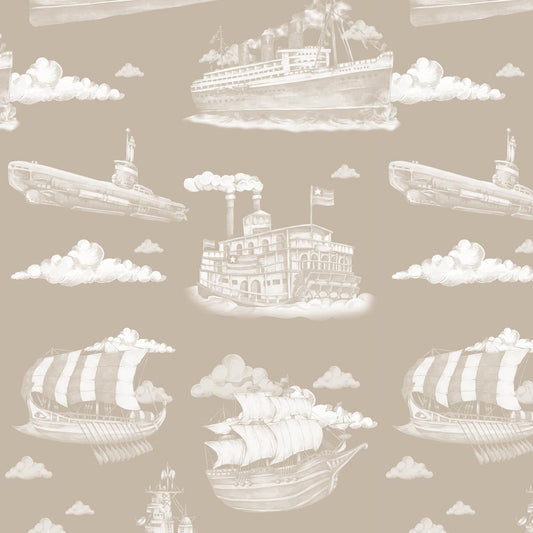 Ships Sepia Screen / Industrial Evolution