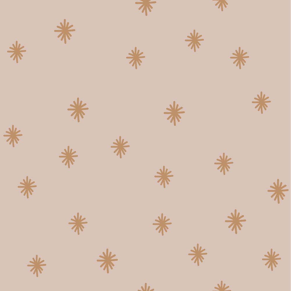 Simple irregulars stars on pastel background Wallpaper Sample