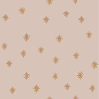 Simple irregulars stars on pastel background Wallpaper Sample