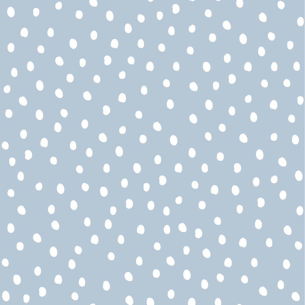 Simple irregular dots light blue Wallpaper