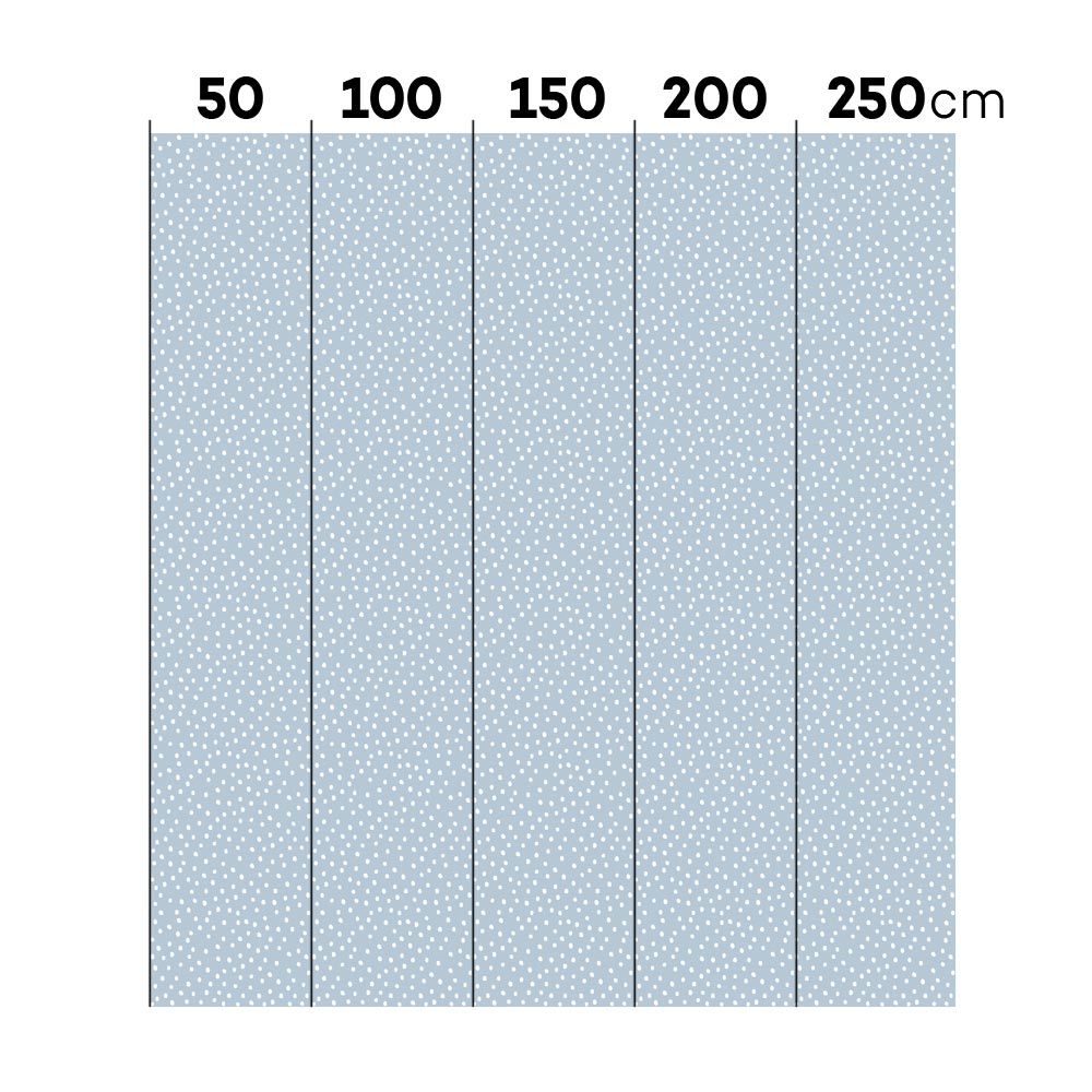 Simple irregular dots light blue Wallpaper Sample