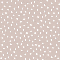 Simple irregular dots powder pink white Wallpaper Sample