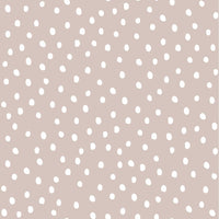 Simple irregular dots powder pink white Wallpaper