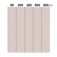 Simple irregular dots powder pink white Wallpaper Sample