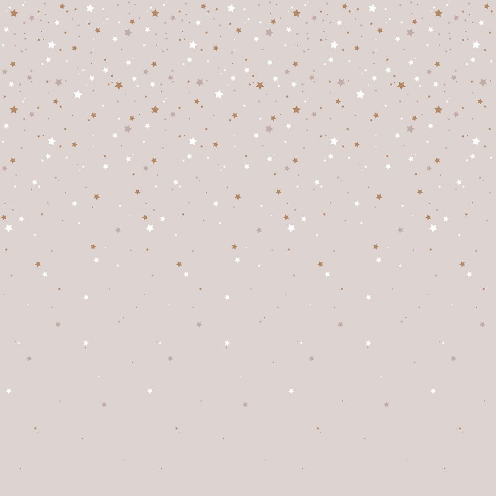 Simple stars from the sky powder pink Wallpaper Sample