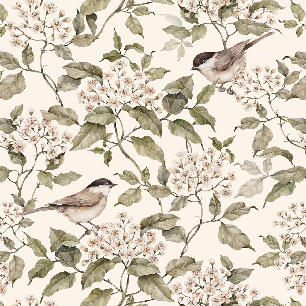 Dekornik Wallpaper Birds spring