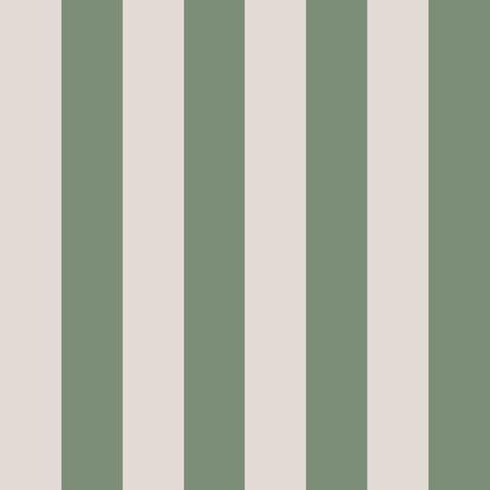 Portofino Stripes Green Wallpaper