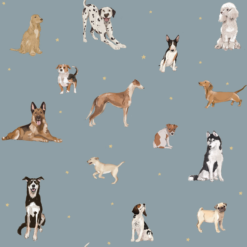 Wallpaper with dogs