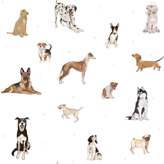 Wallpaper Dogs are The Best White