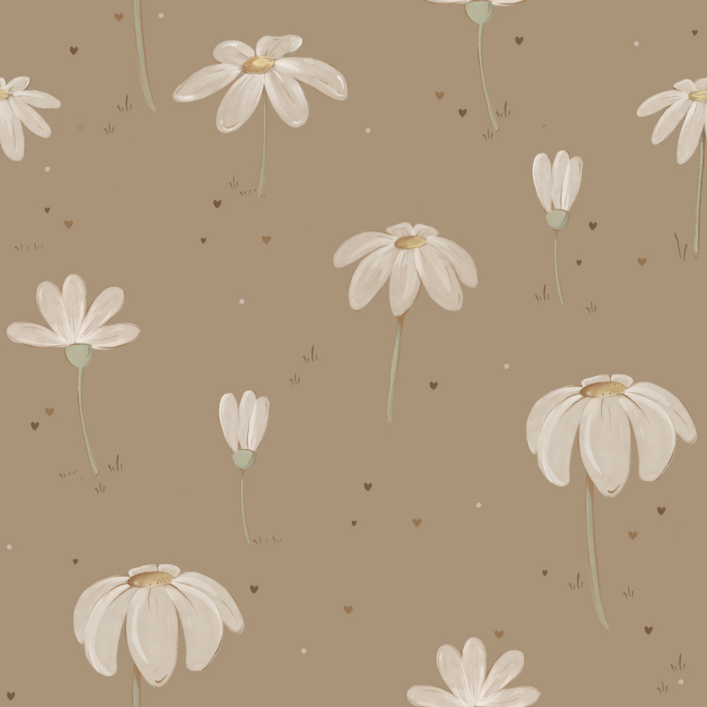 Wallpaper Fairytale Beige Meadow