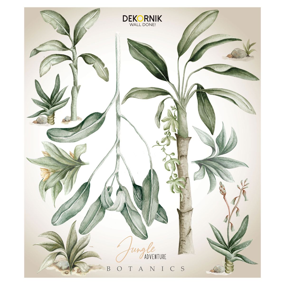 Jungle Botanics Plants Template