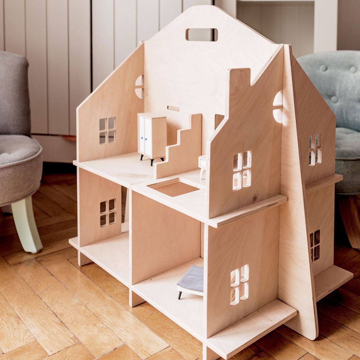 Safe Plywood Dollhouse!