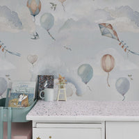 Balloons Fairytale Wallpaper