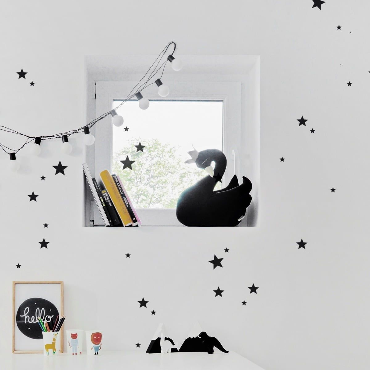 Miniset: Stars Black