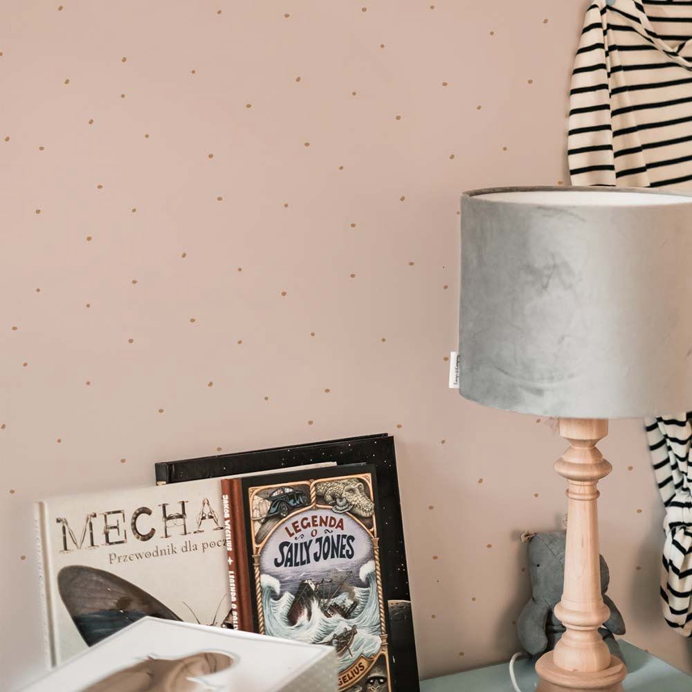 Simple tiny speckles powder pink Wallpaper Sample