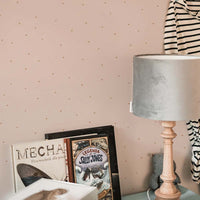 Simple tiny speckles powder pink Wallpaper Sample